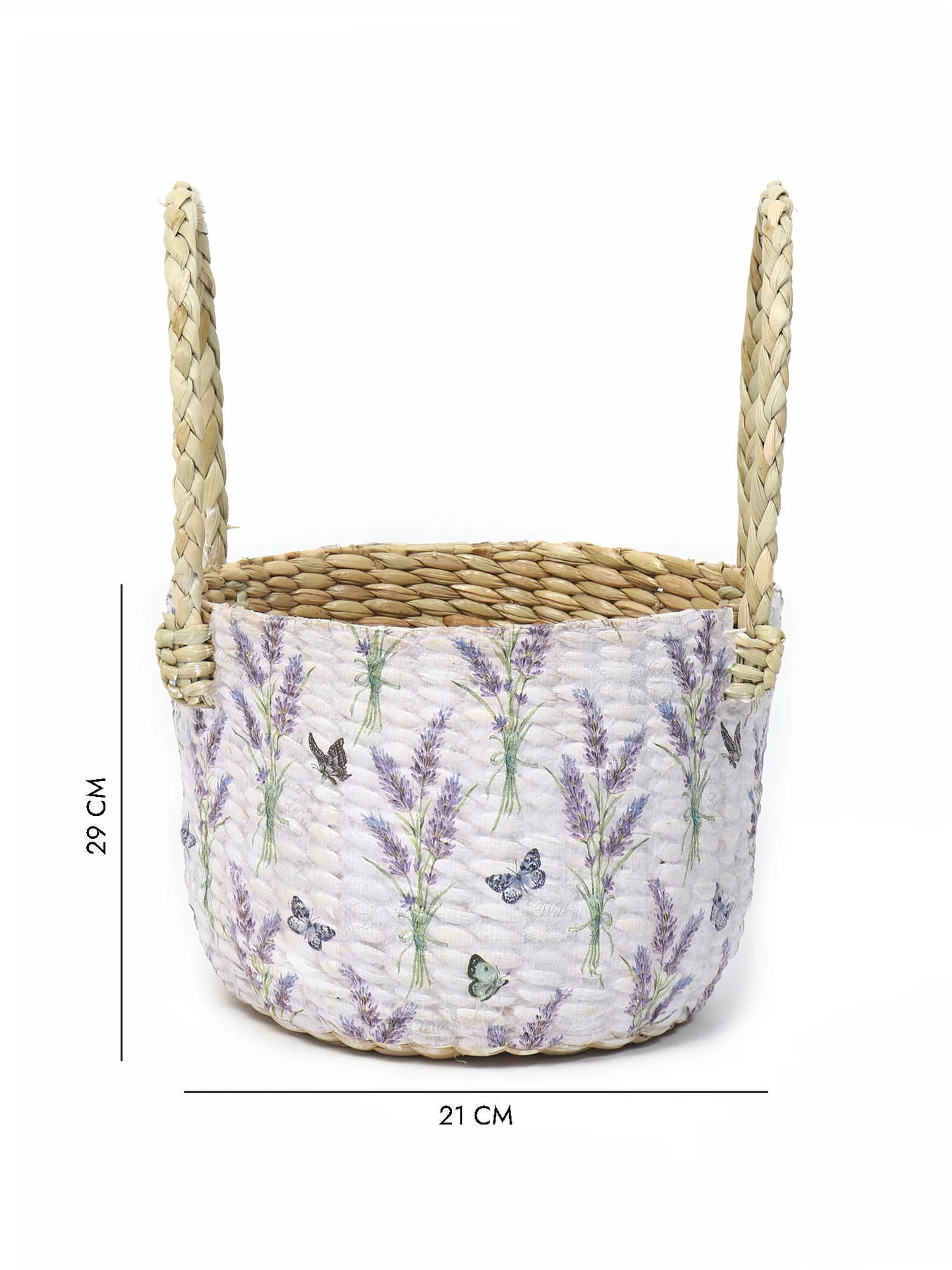 Round Hamper Basket | Seagrass Fruit Basket