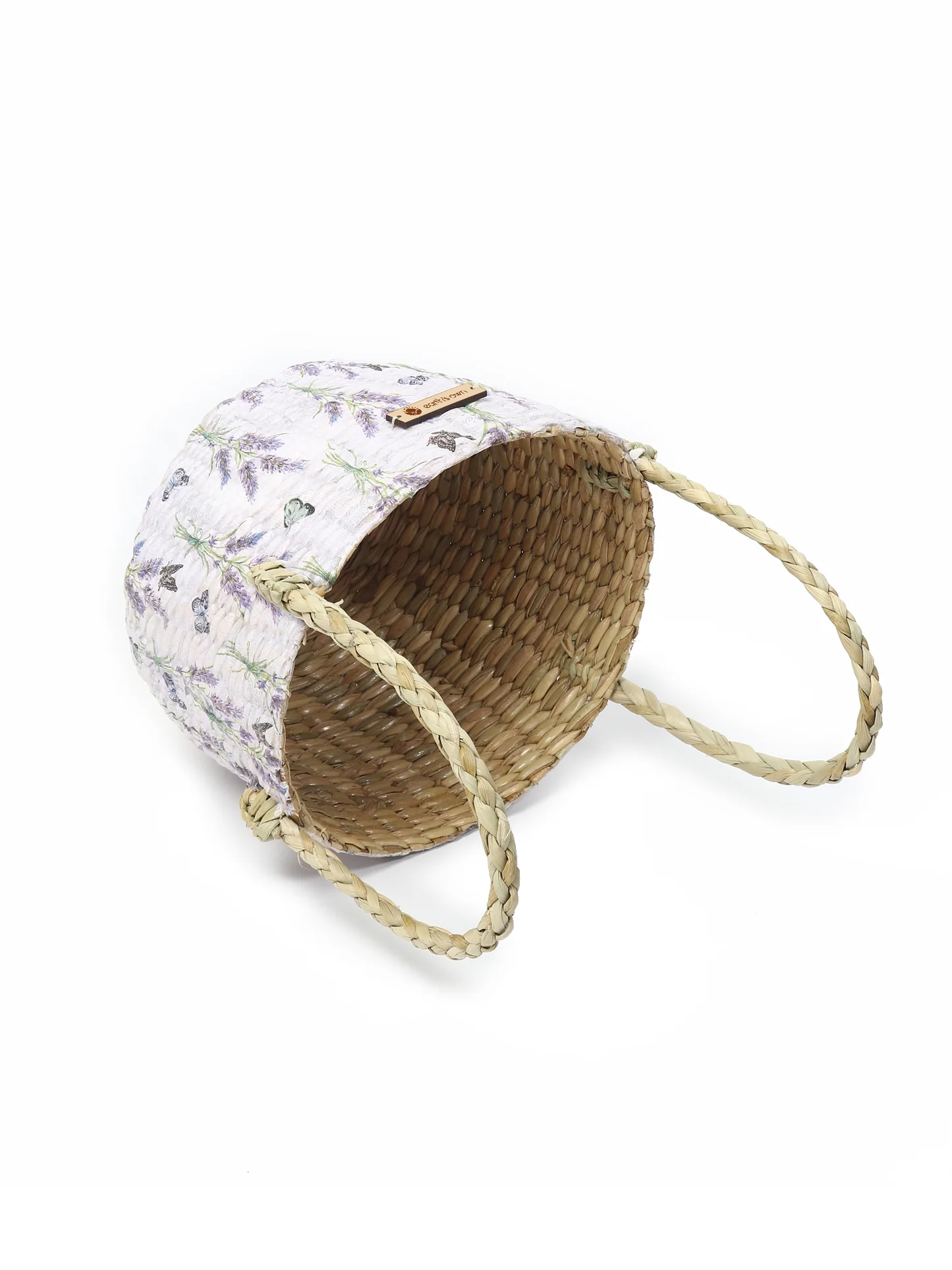 Round Hamper Basket | Seagrass Fruit Basket